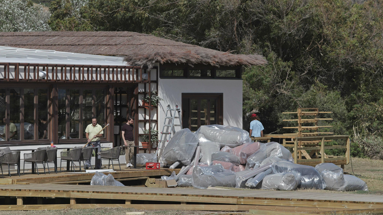 Últimos detalles para la apertura del restaurante Bibo Tarifa del chef Dani García