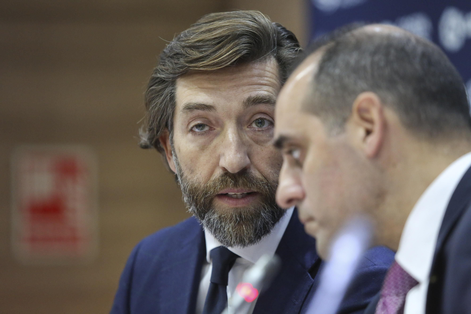 La rueda de prensa de Richard Shaheen, en fotos