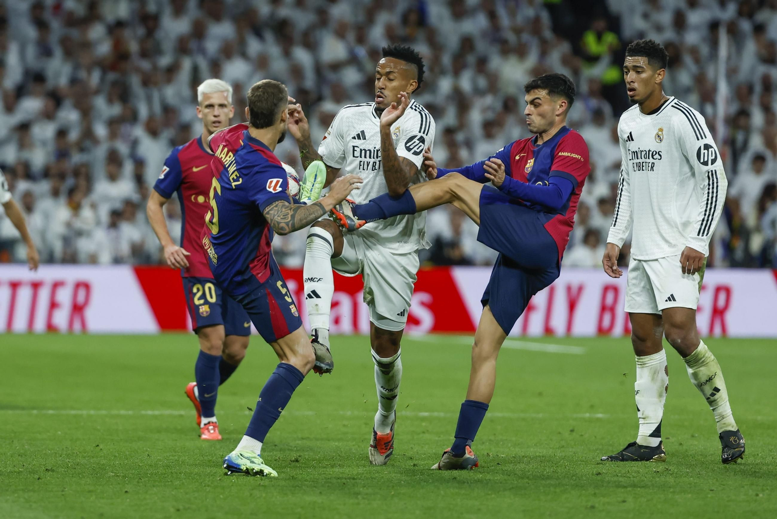 La prolongación del Real Madrid - Barcelona: todas las fotos