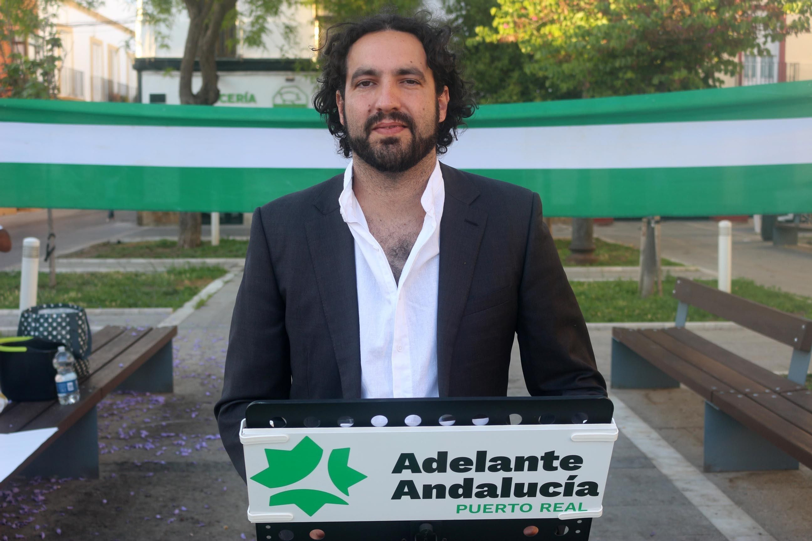 Las imágenes del comienzo de la campaña electoral en Puerto Real