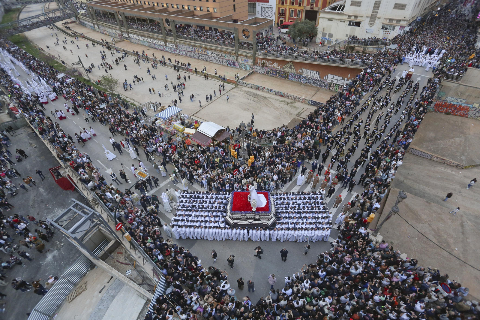 Las fotos del Cautivo, en el Lunes Santo de Málaga