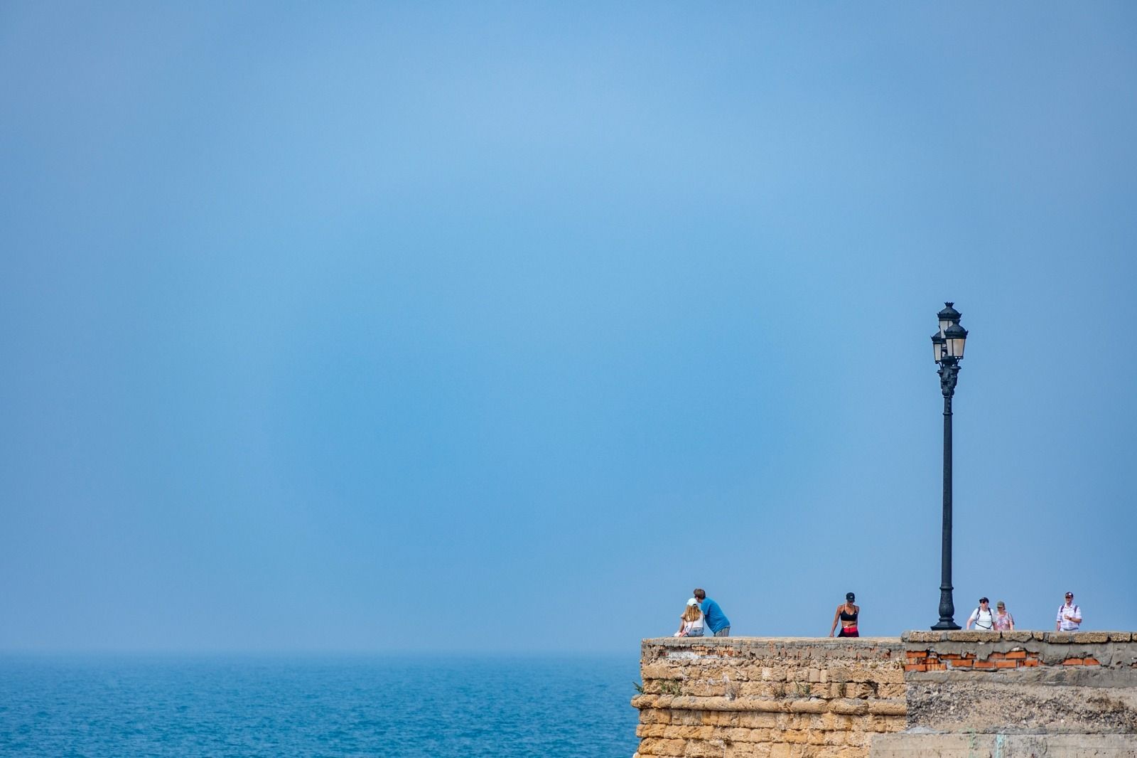 Las imágenes de la ola de calor en Cádiz