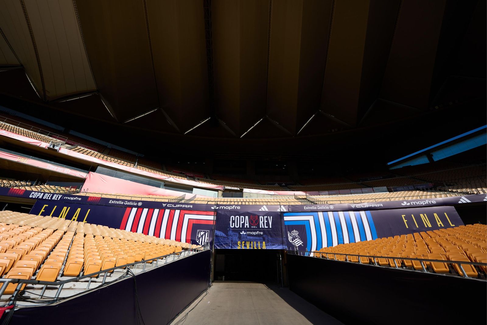 Las fotos de la previa de la final de la Copa del Rey