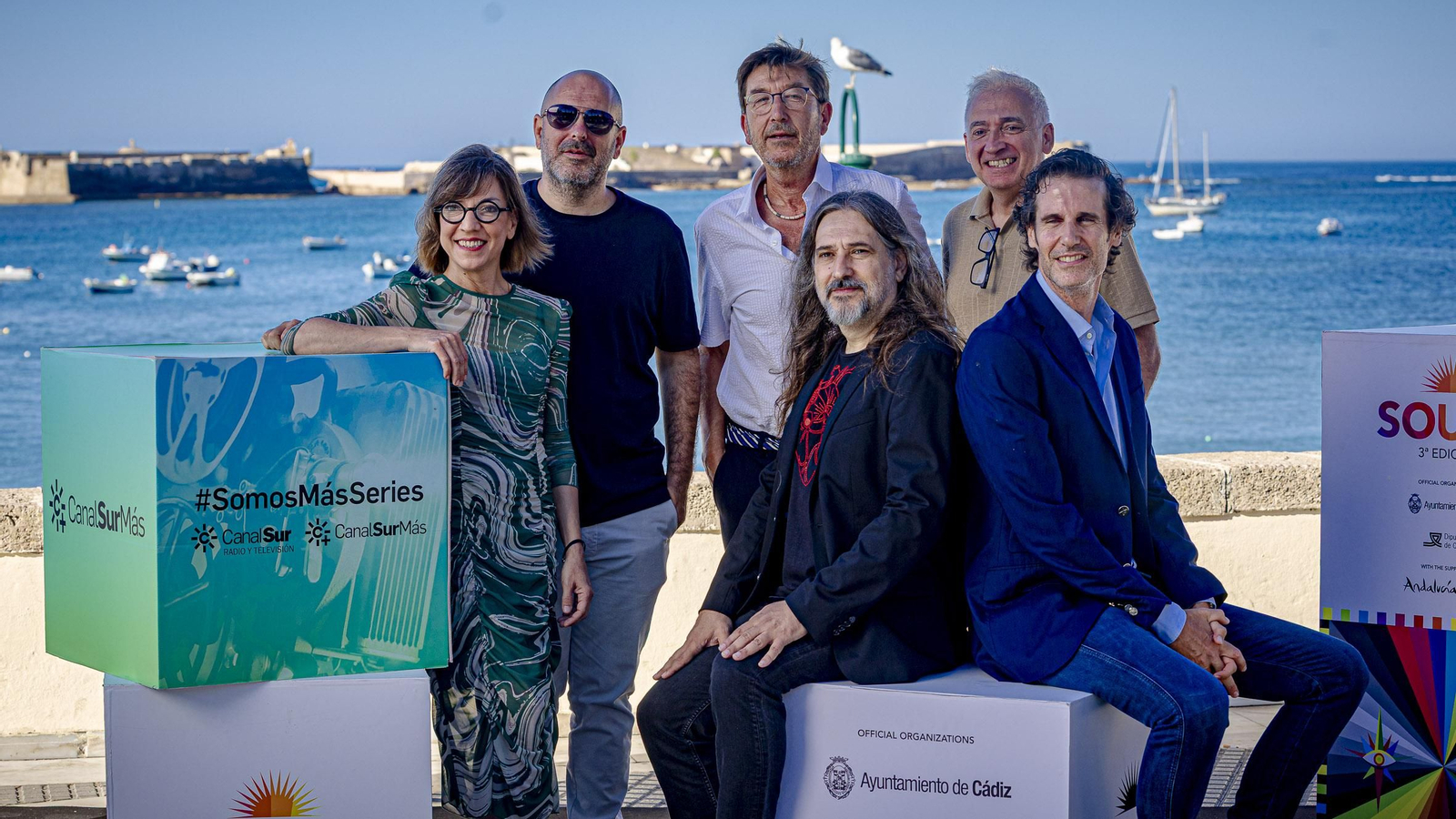 Las imágenes del photocall del martes 16 del South Series Festival en La Caleta de Cádiz