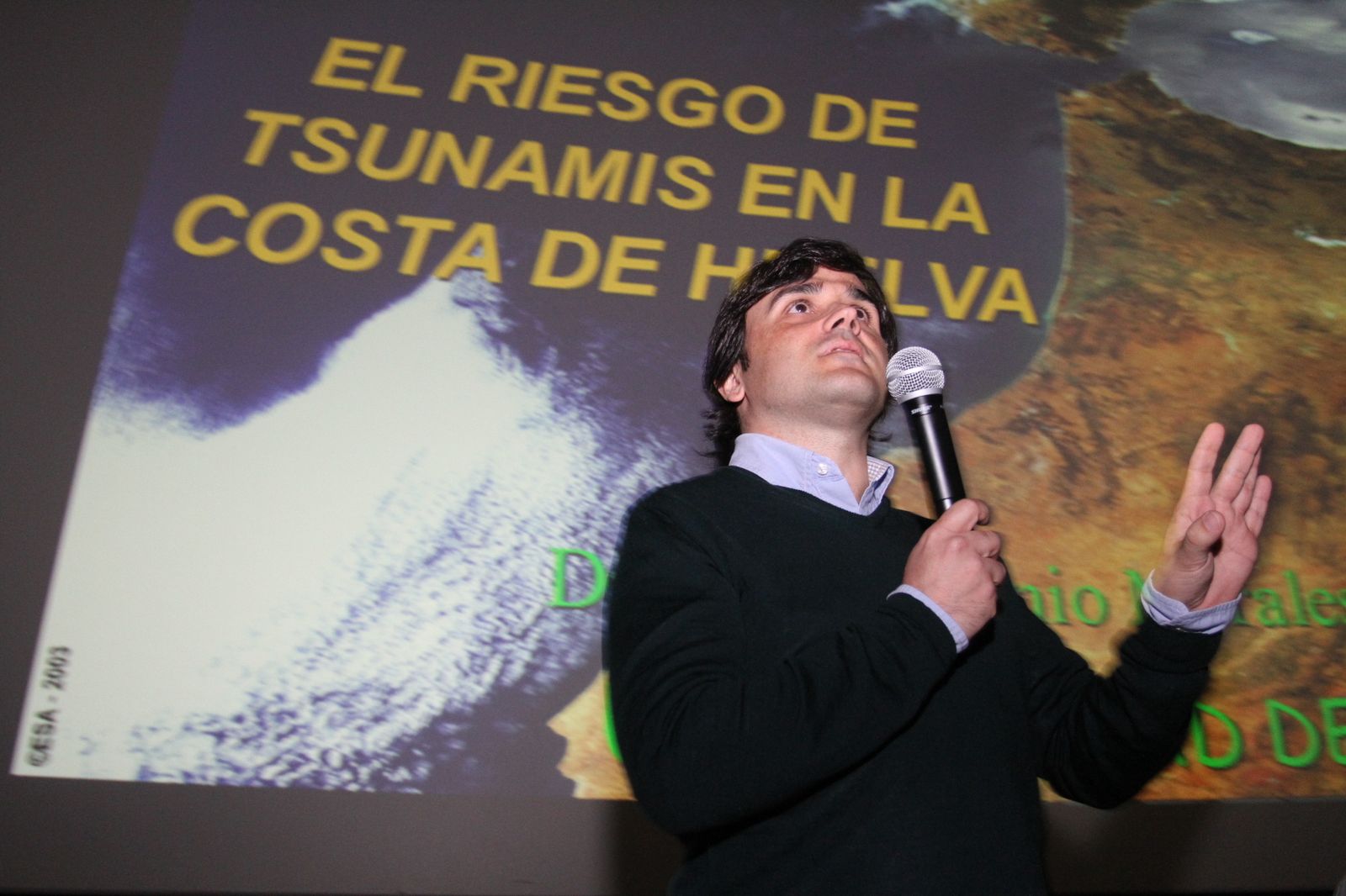 Presentación del documental 'La gran ola' en el colegio Funcadia