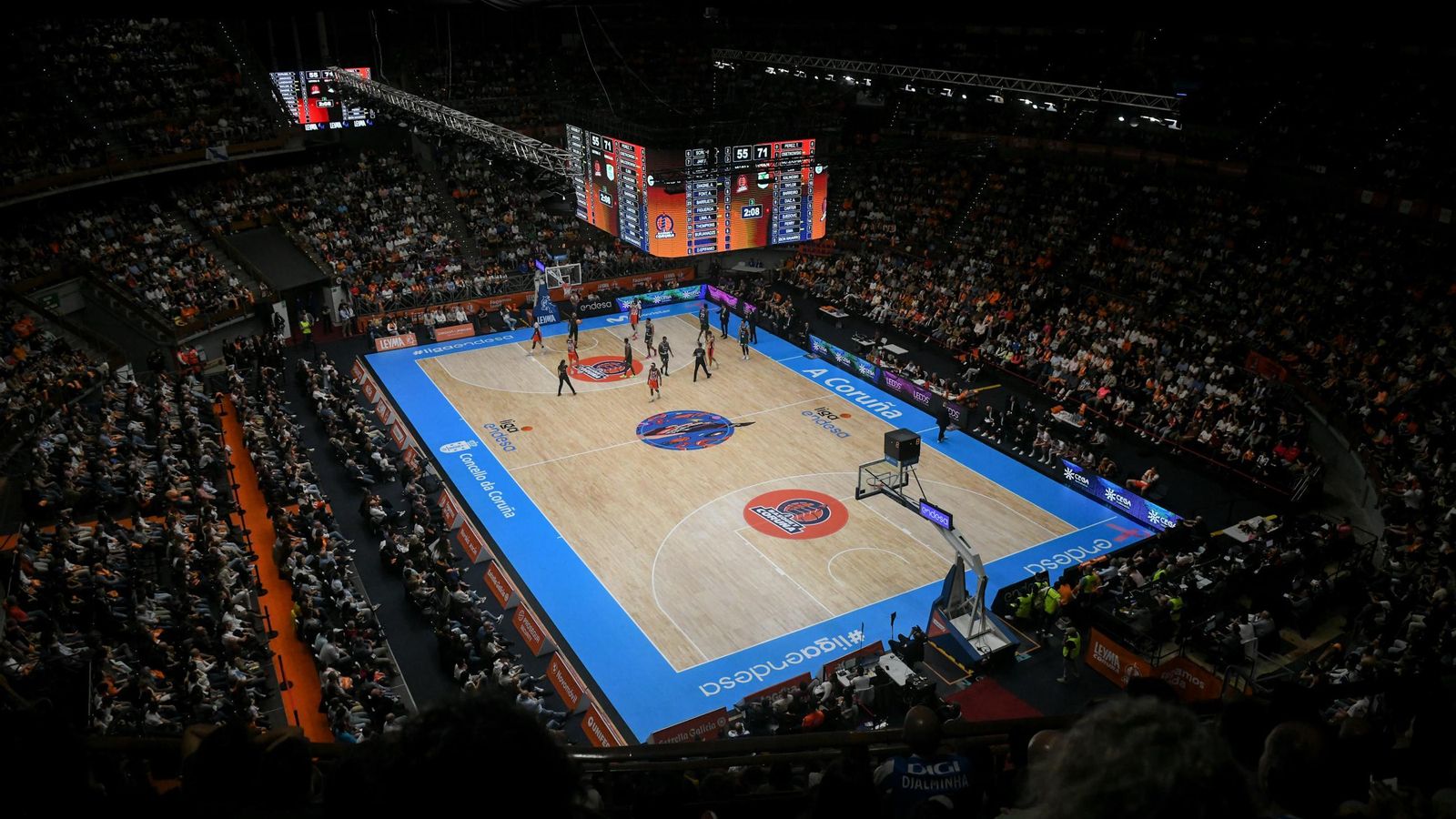 El Leyma Coruña-Unicaja, en fotos