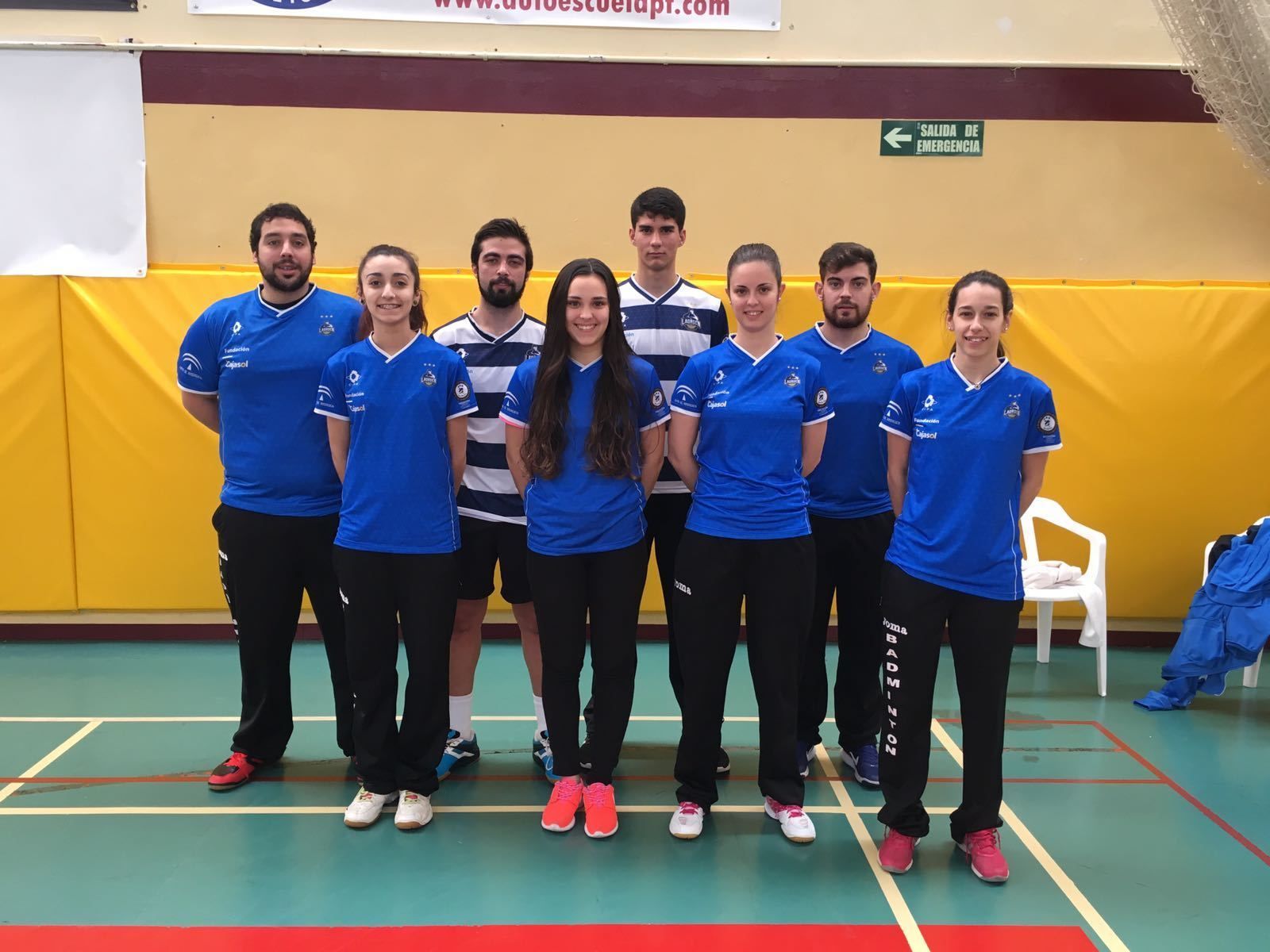 Componentes del IES La Orden B que jugaron en Montilla.