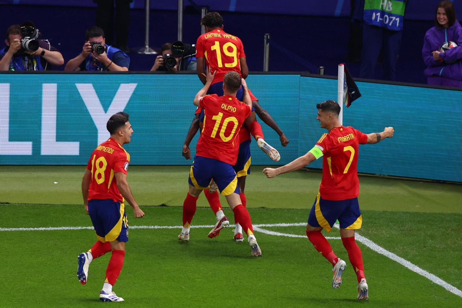 Las mejores fotos de la final España - Inglaterra