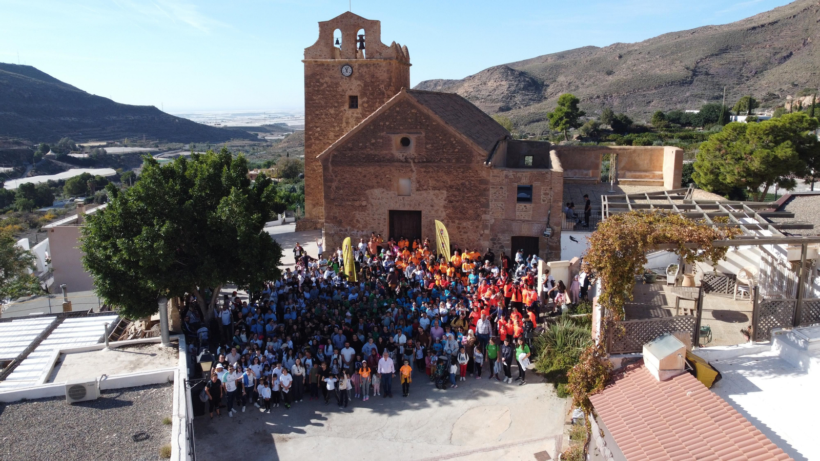 Todos los participantes en la Villa de Vícar.