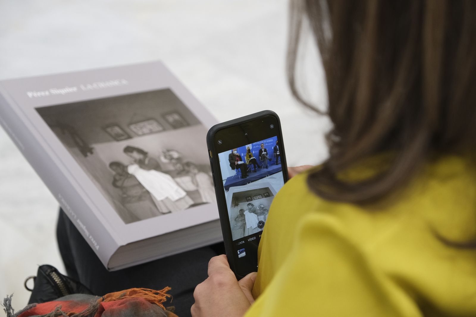 Imágenes inauguración exposición fotógrafo Carlos Pérez Siquier. Diputación de Almería