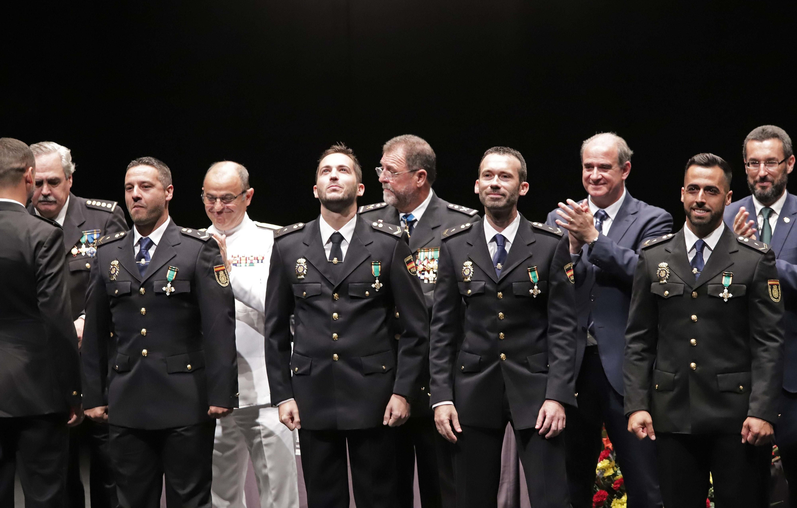 Celebración del Día de la Policía Nacional en La Línea