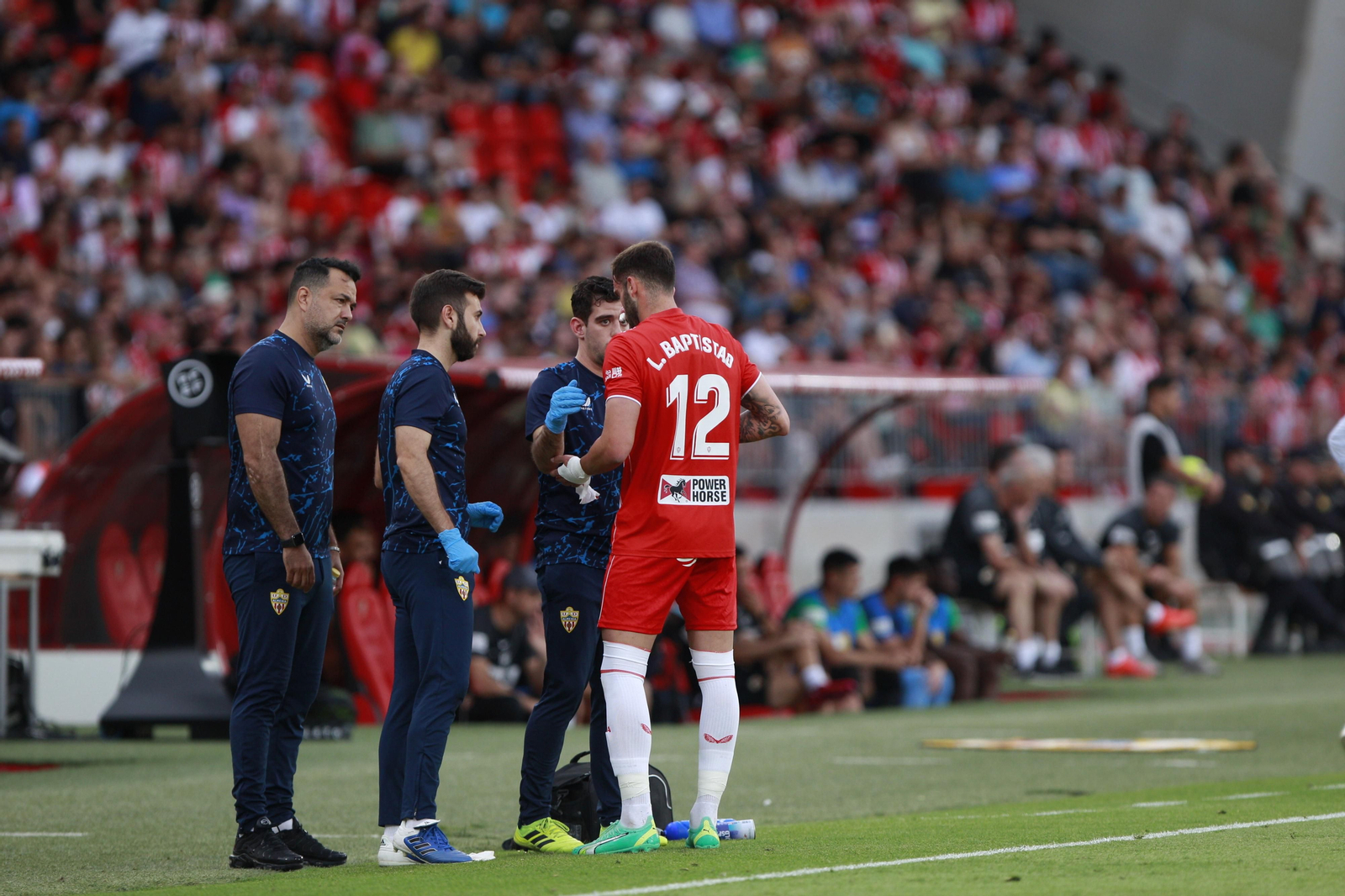 Imágenes del partido U.D. Almería-Elche C.F.