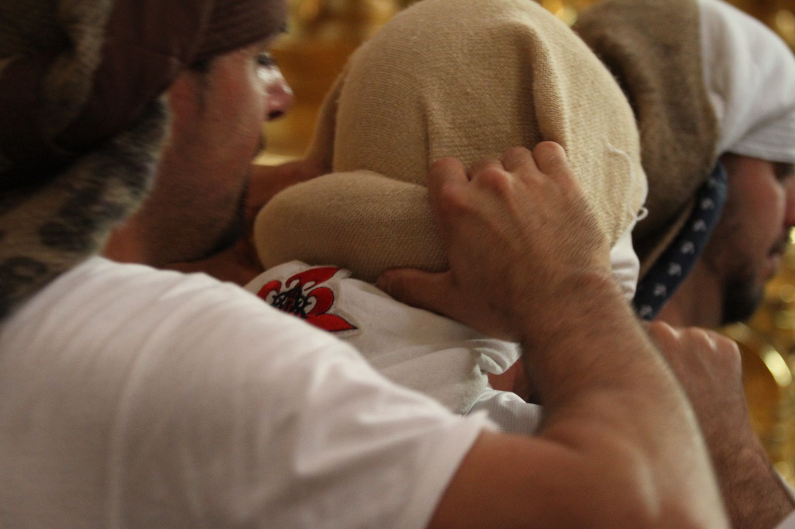 Imágenes de las Tres Caídas. Lunes Santo.