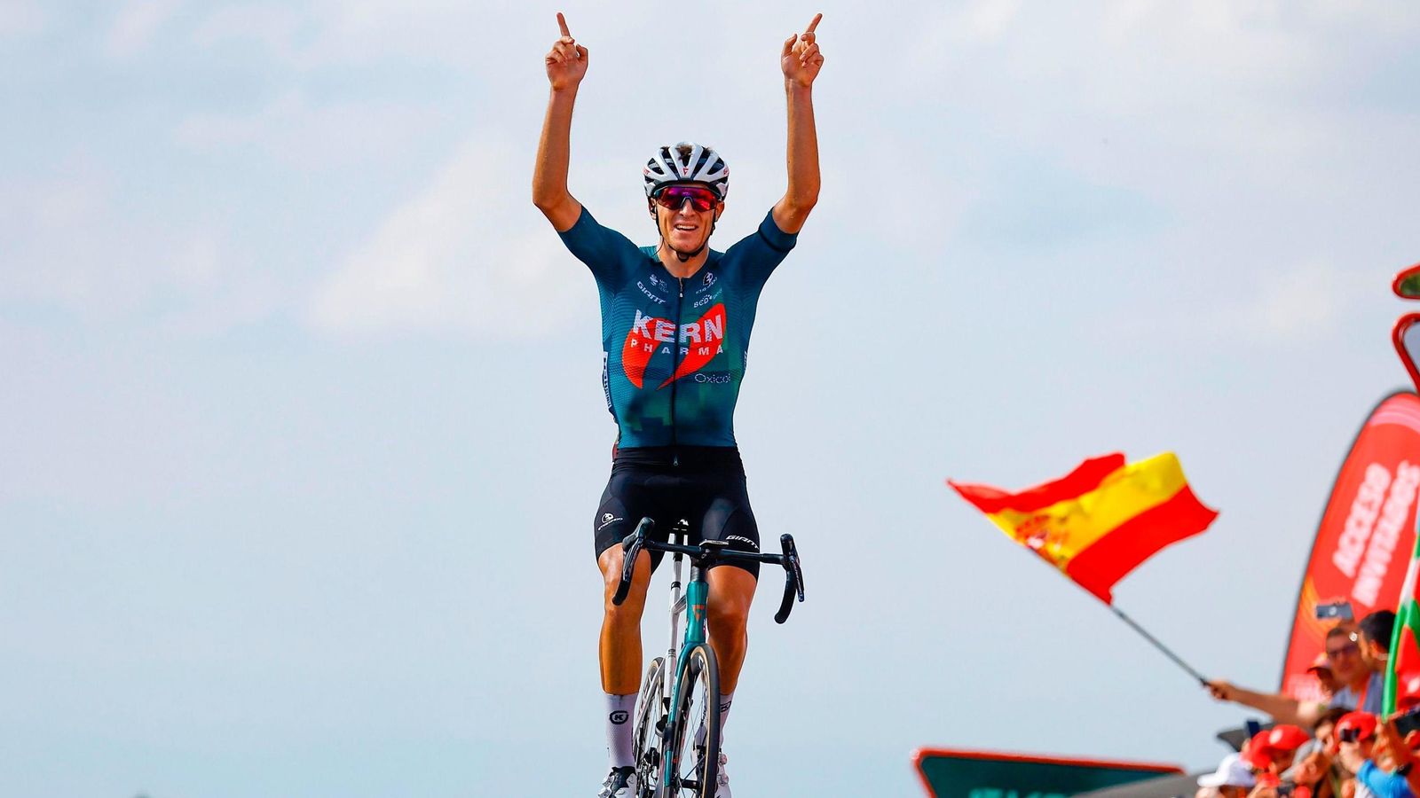 Pablo Castrillo vencedor de la etapa 12 de La Vuelta 2024