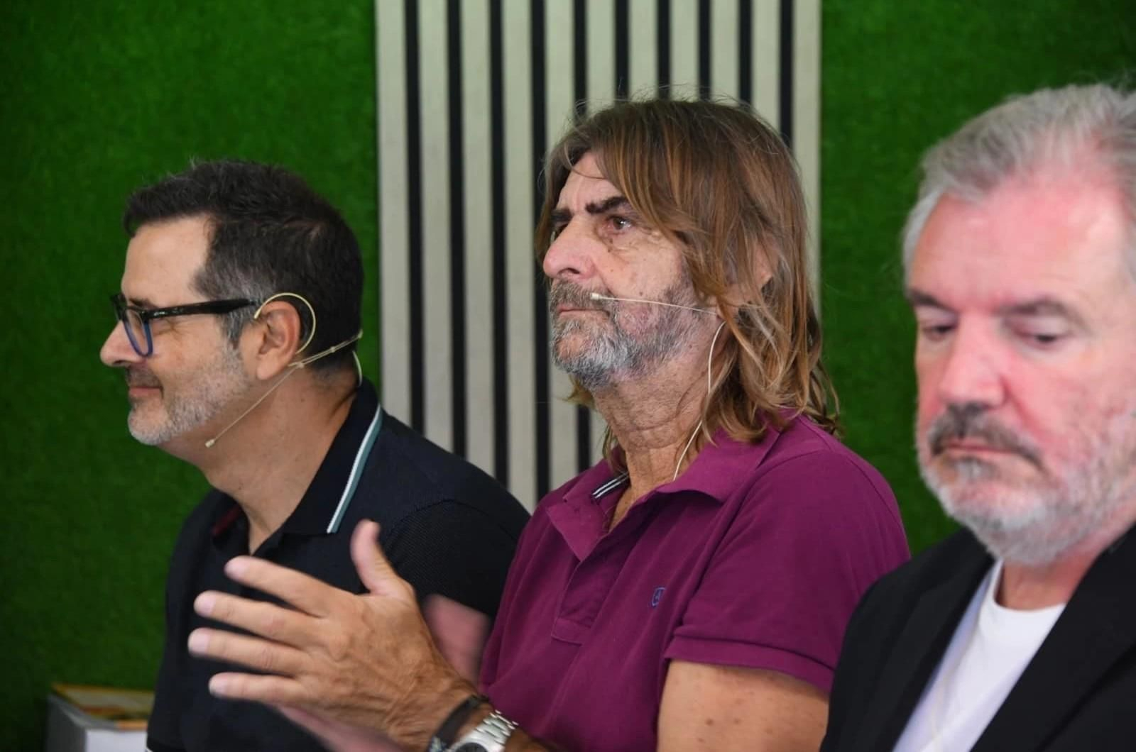 Acto de presentación del libro dedicado a Juan José.