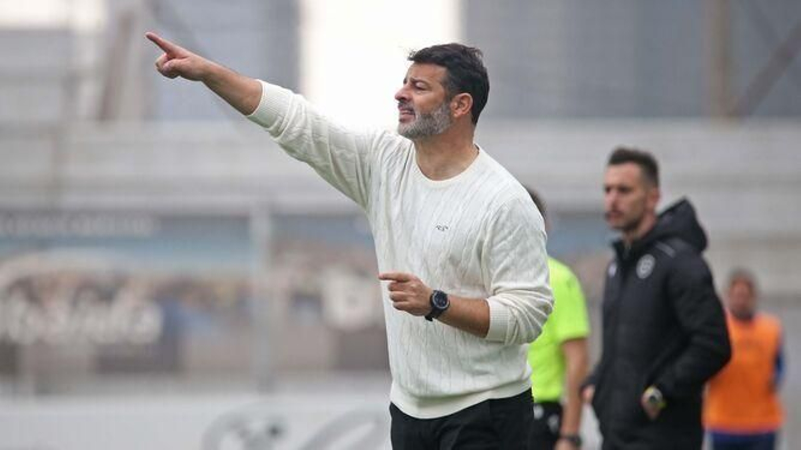 Mere, en la visita del Fuenlabrada a La Línea.