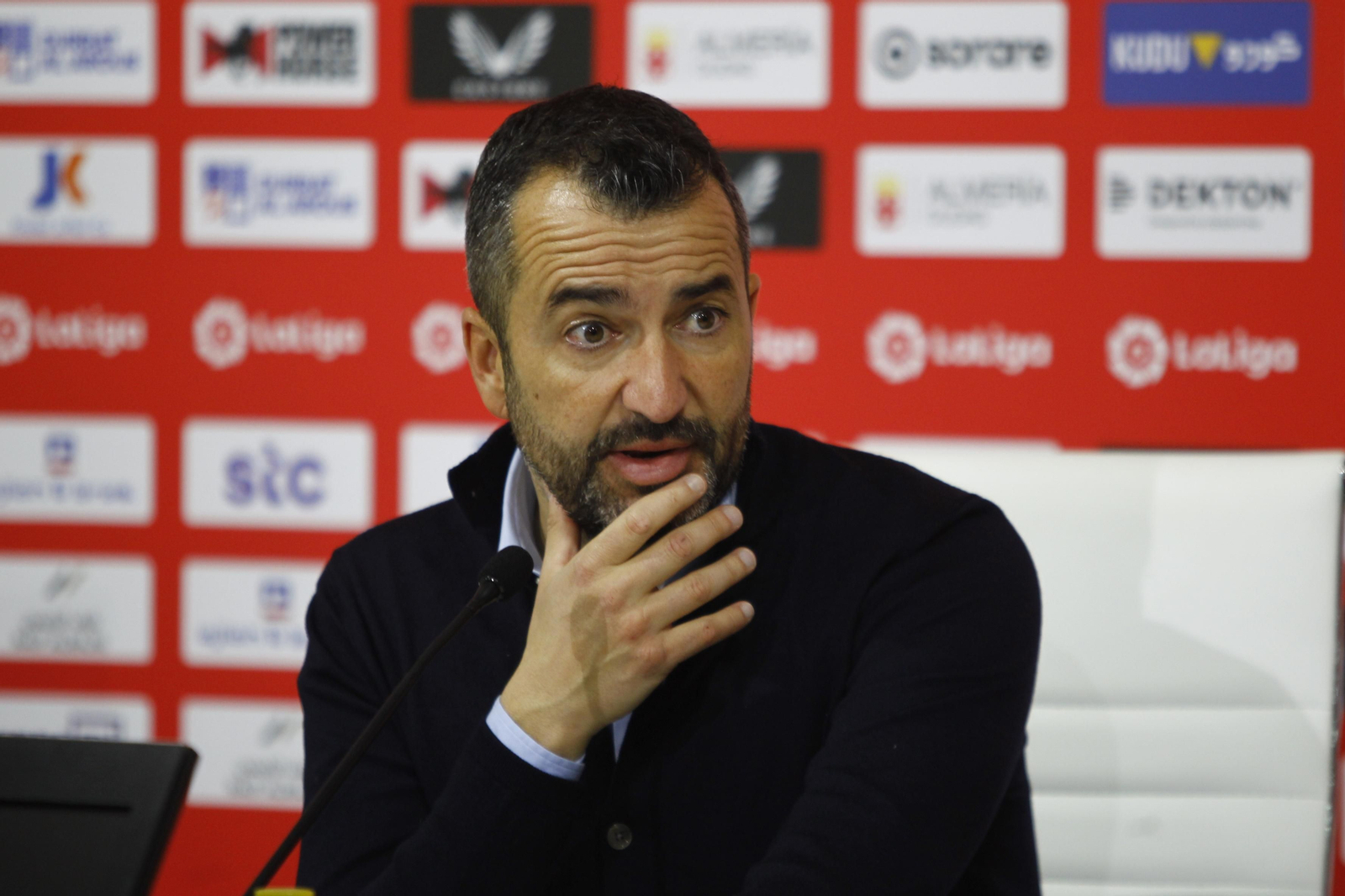 Imágenes del partido U.D. Almería-R.C.D. Espanyol