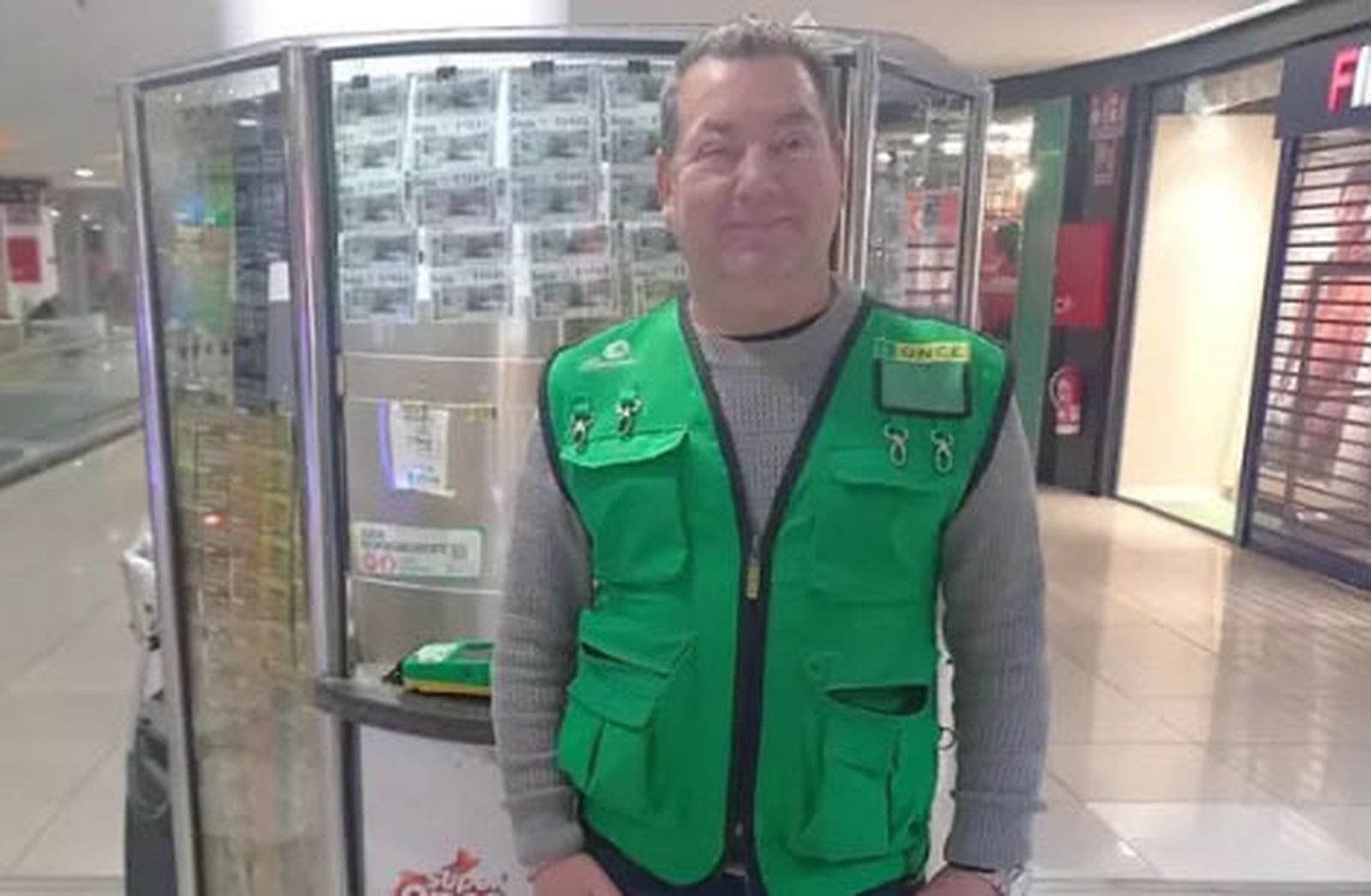 Antonio Guillén, cuponero que ha dado el premio