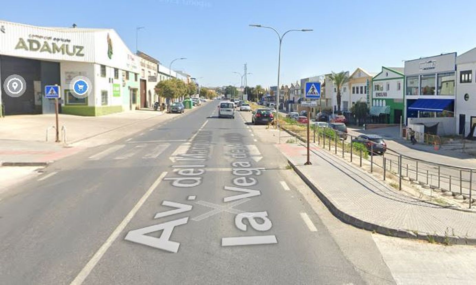 Avenida Marqués de la Vega de Armijo en Montilla.