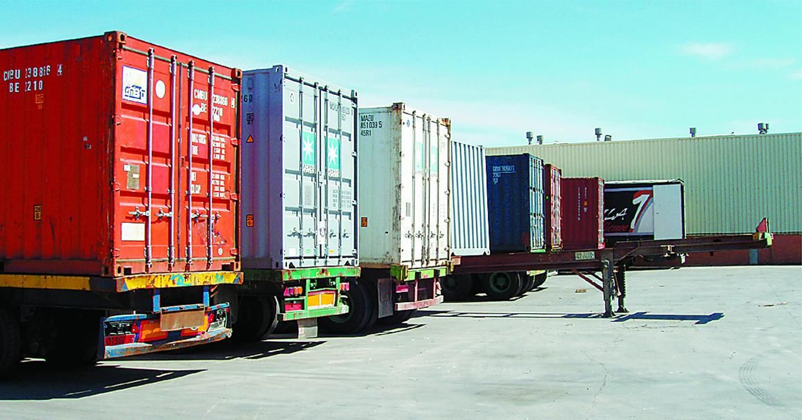 Los camiones almerienses han podido trabajar con casi total normalidad pese a la ola de frío.