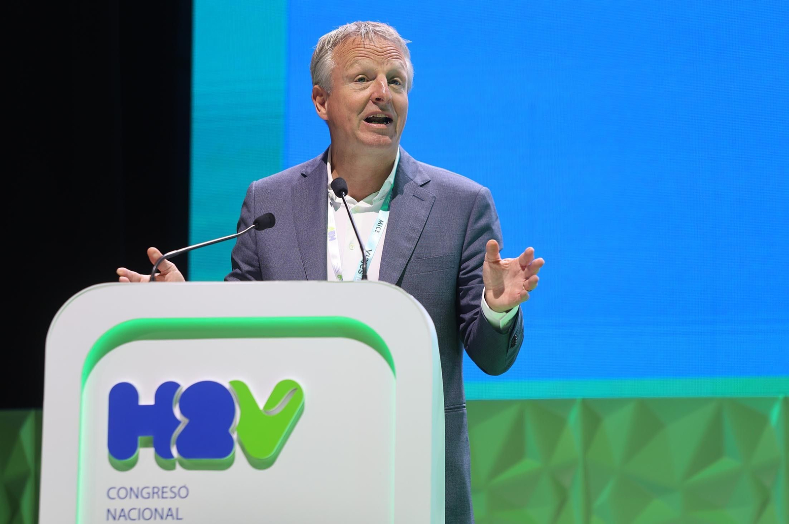 Imágenes del I Congreso Nacional de Hidrógeno Verde H2V celebrado en Huelva