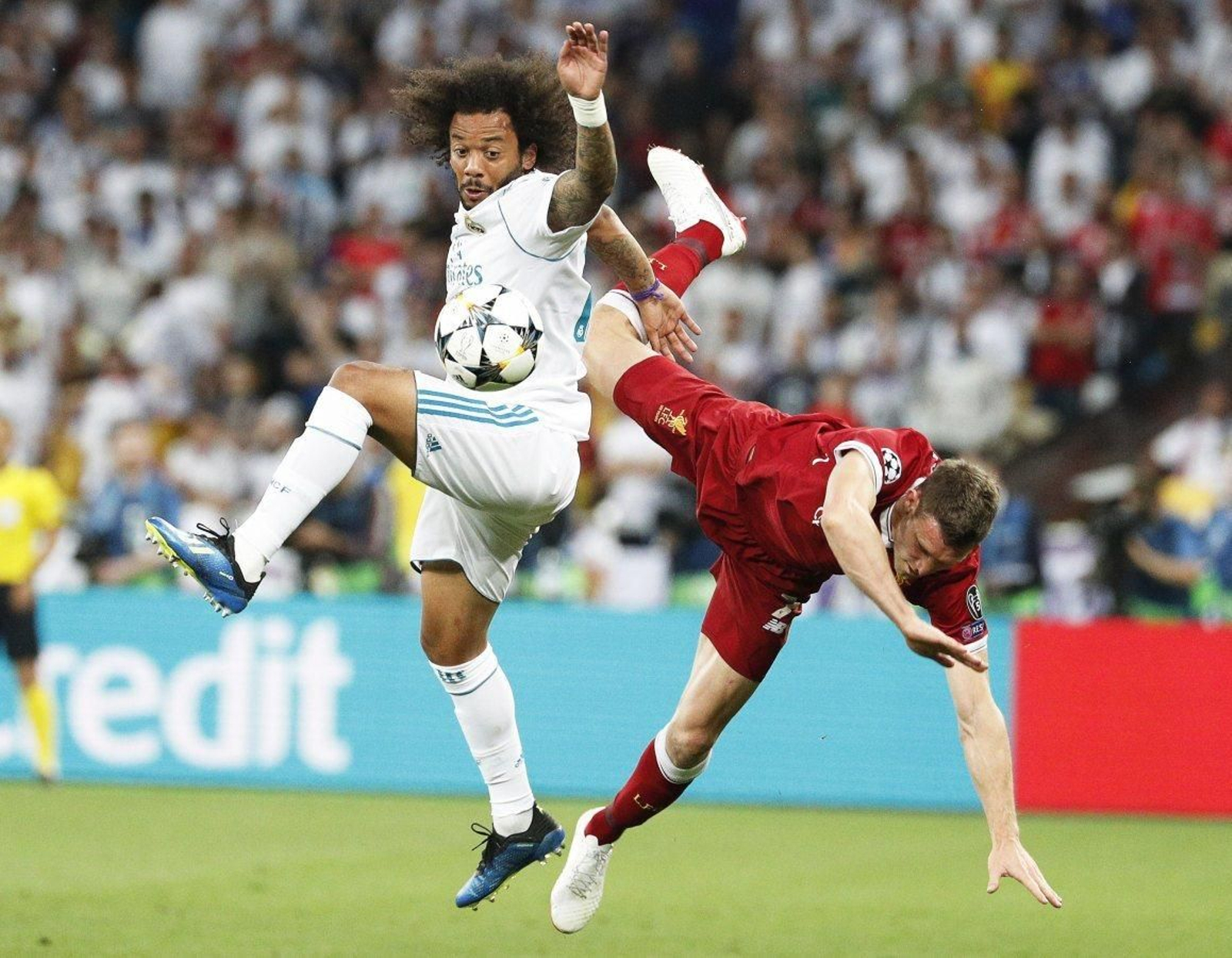 Las imágenes de la final de la Champions en Kiev