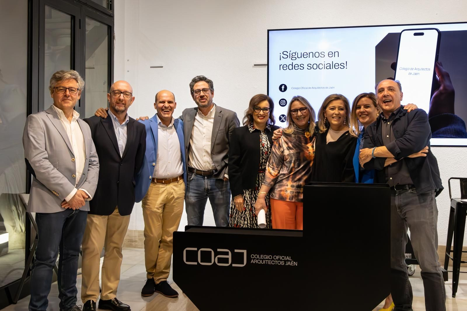 Presentación de la nueva imagen del Colegio de Arquitectos de Jaén