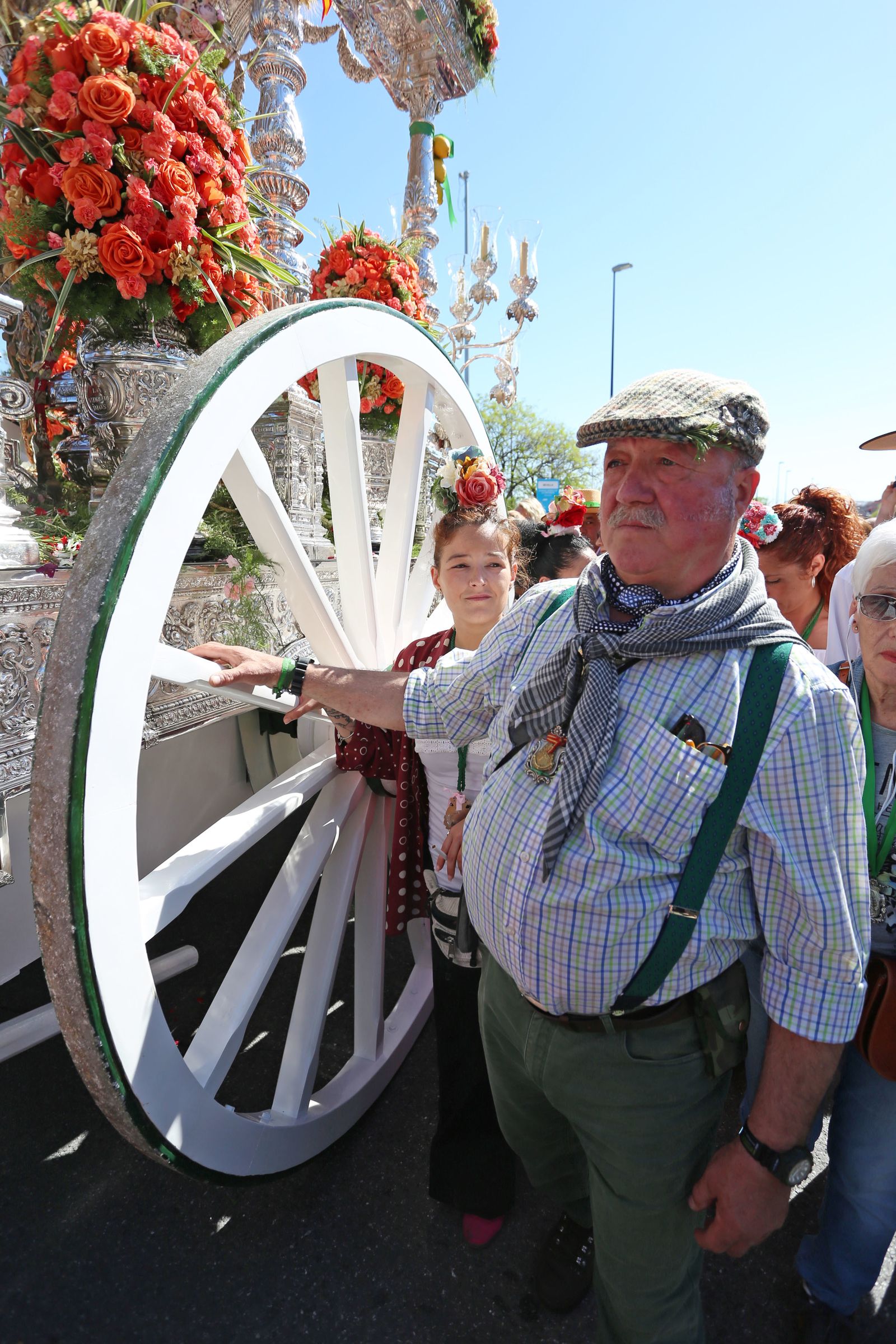 Salida de la Hermandad del Rocío de Triana