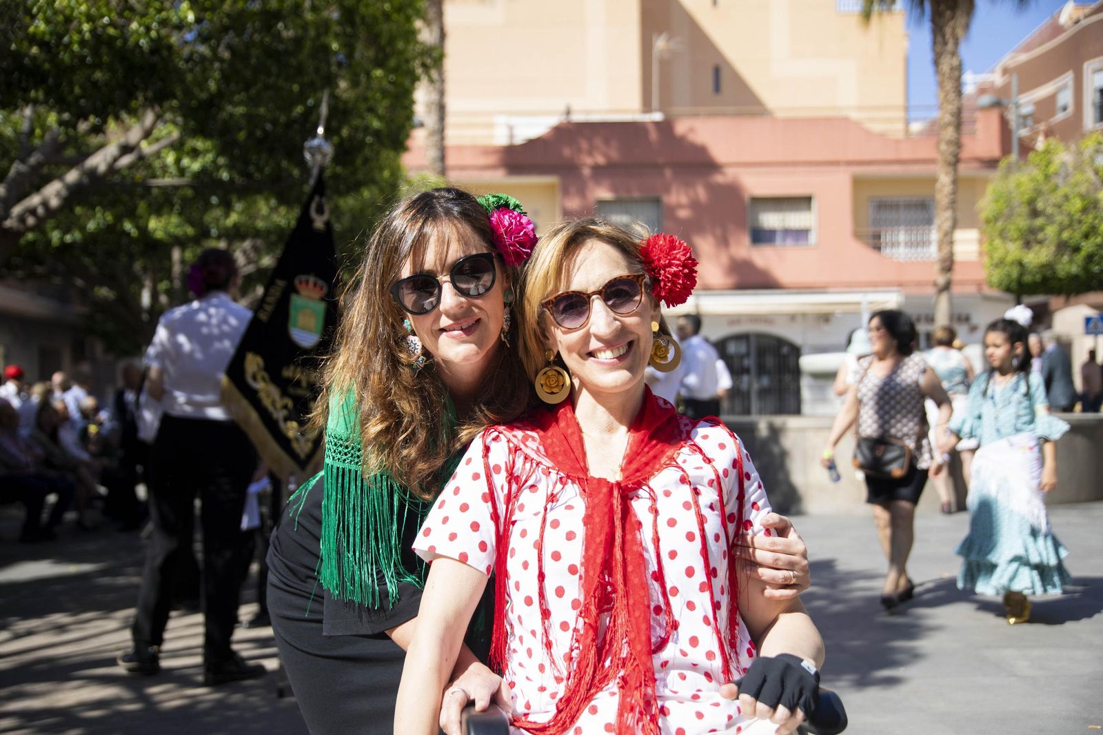 Las imágnes de la misa y procesión en honor a San Marcos en El Ejido