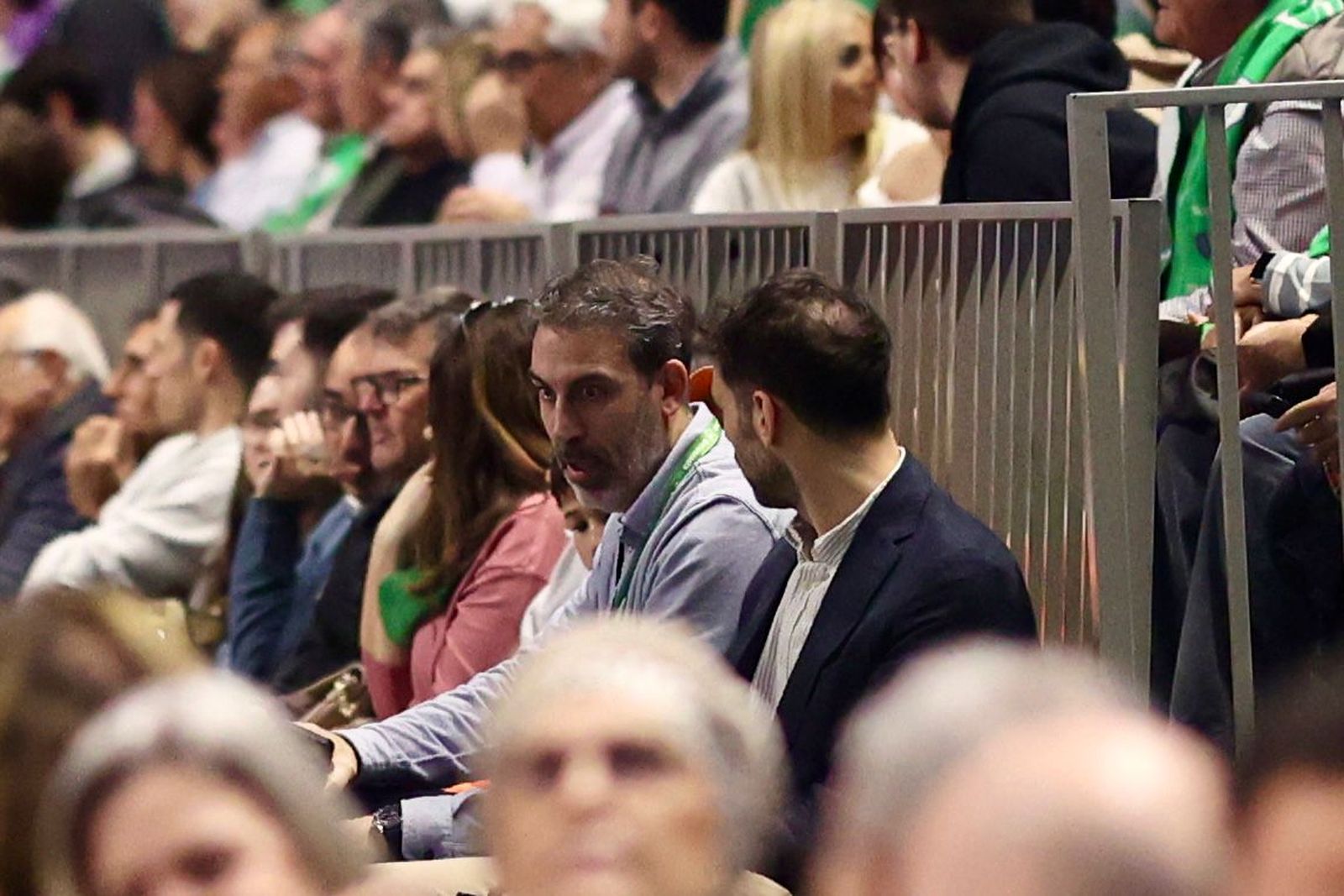 José Manuel Calderón, testigo de excepción en el Unicaja-UCAM Murcia