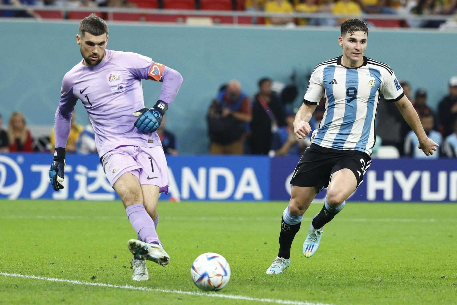 Las fotos del Argentina - Australia