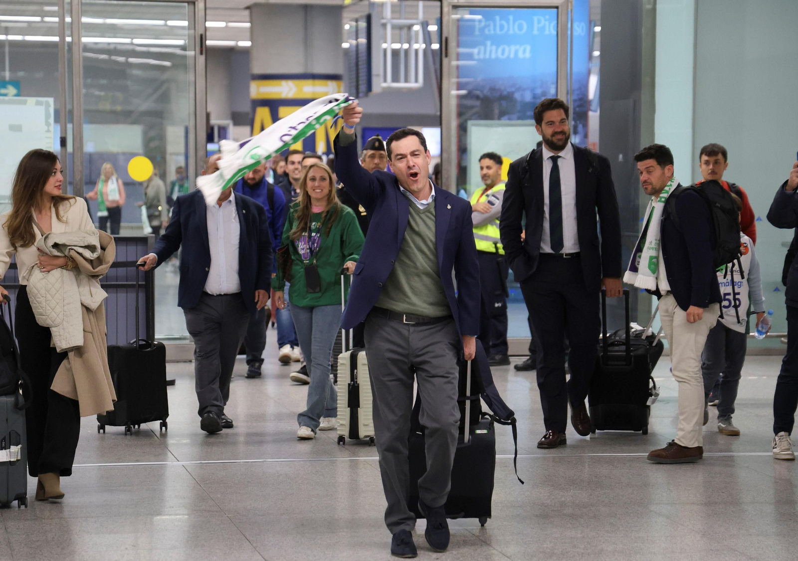 La llegada de los héroes de Belgrado, en imágenes