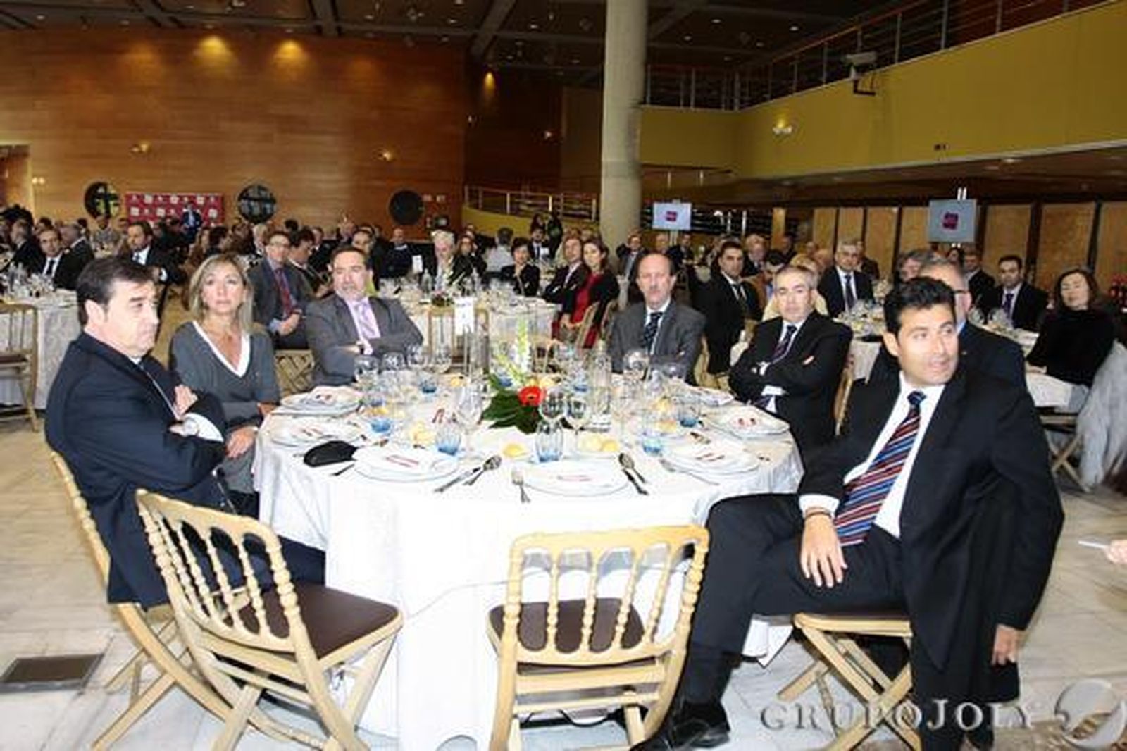 Emilio Lozano, María del Carmen Pérez, Julio Delgado, José Luis Concha, Francisco Jiménez, Alberto Ollero y Antonio Mañas.

Foto: Maria de la Cruz/ Pepe Villoslada