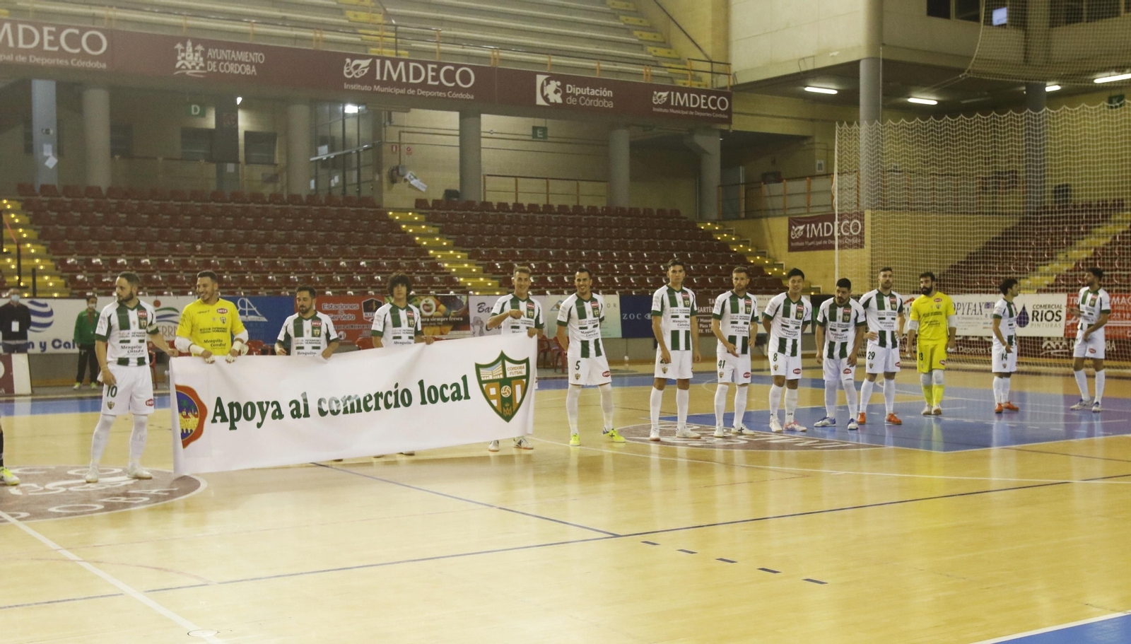 La derrota del Córdoba Futsal ante el Ribera Navarra, en imágenes
