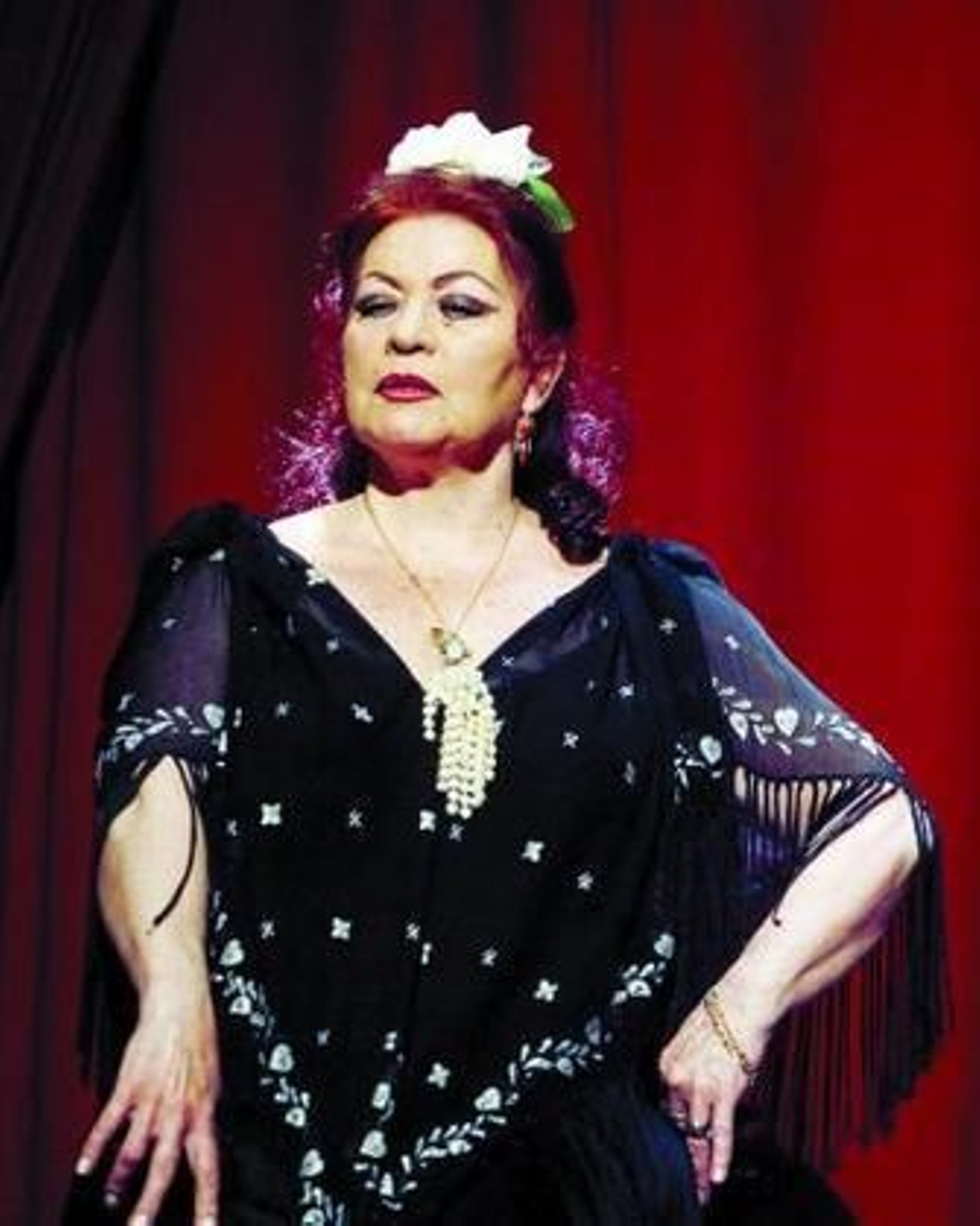 La Coneja actúa normalmente en la compañía de Rafael Amargo.