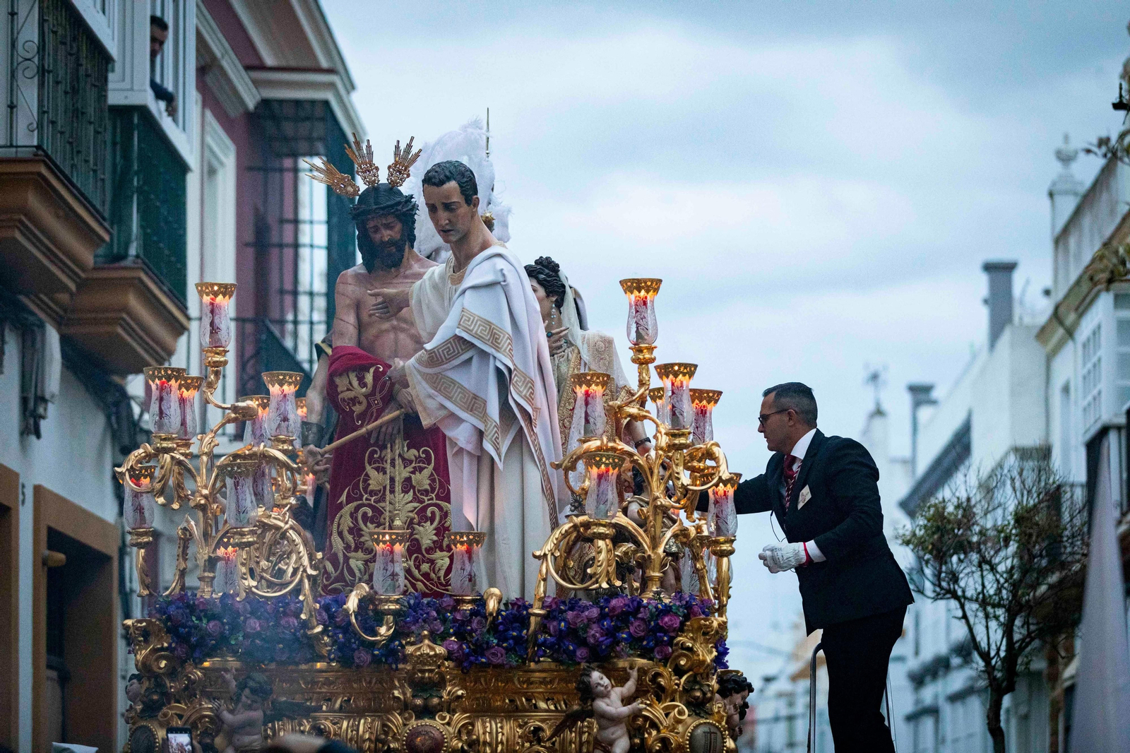 Las imágenes de la cofradía de Ecce-Homo de la Semana Santa de San Fernando 2024