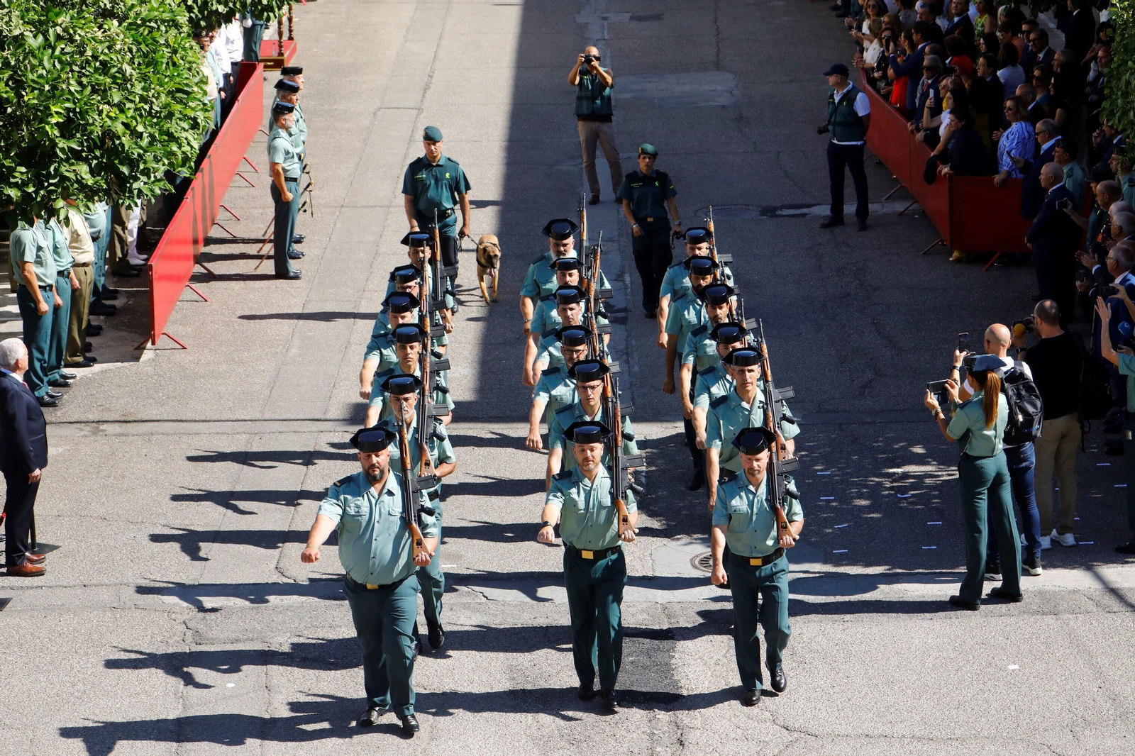 Las imágenes de la toma de posesión del nuevo jefe de la Comandancia de Córdoba, el coronel Ramón María Clemente