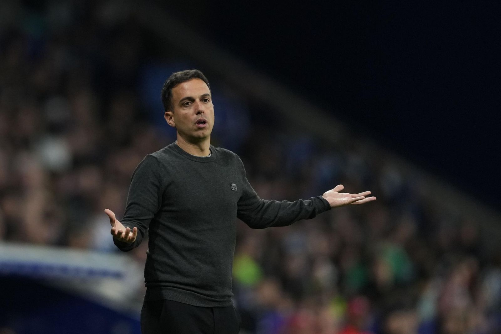 Borja Jiménez sabe que el Almería es un hueso duro de roer