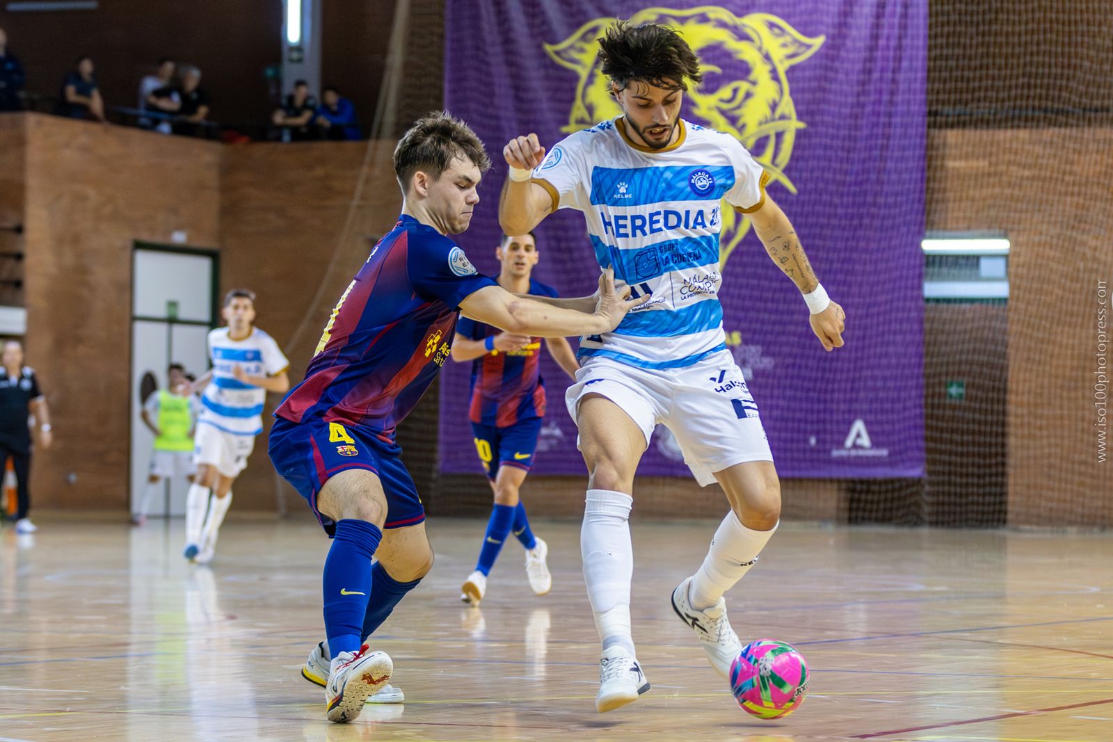 El Heredia 21, en acción.