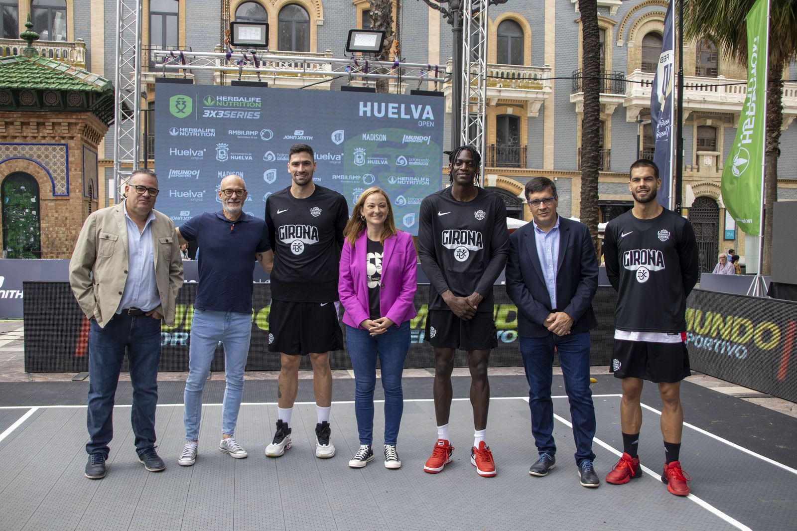 Inauguración del circuito Herbalife 3x3 de baloncesto