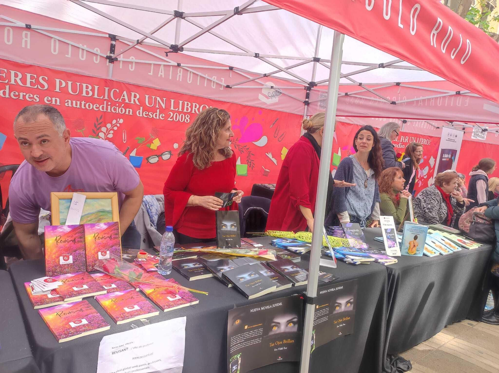 Círculo Rojo contó con el stand más grande la Feria del Libro en Barcelona.