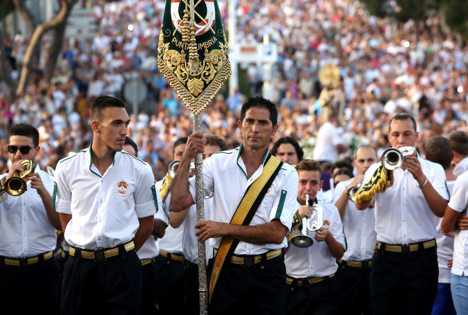 Procesión de la Virgen del Carmen en Punta Umbría