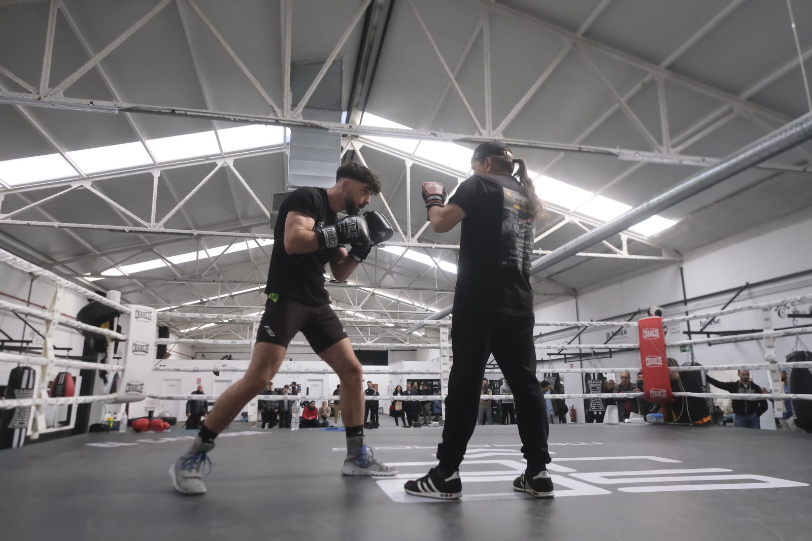 El entrenamiento de José Luis Navarro Jr antes del Campeonato de España, en imágenes