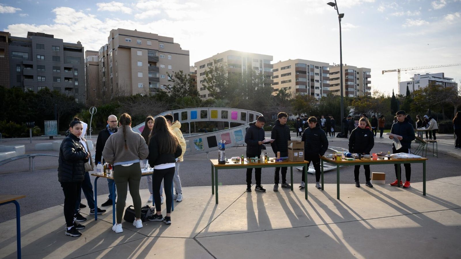 Actividad llevada a cabo en el Parque de Las Familias de la capital