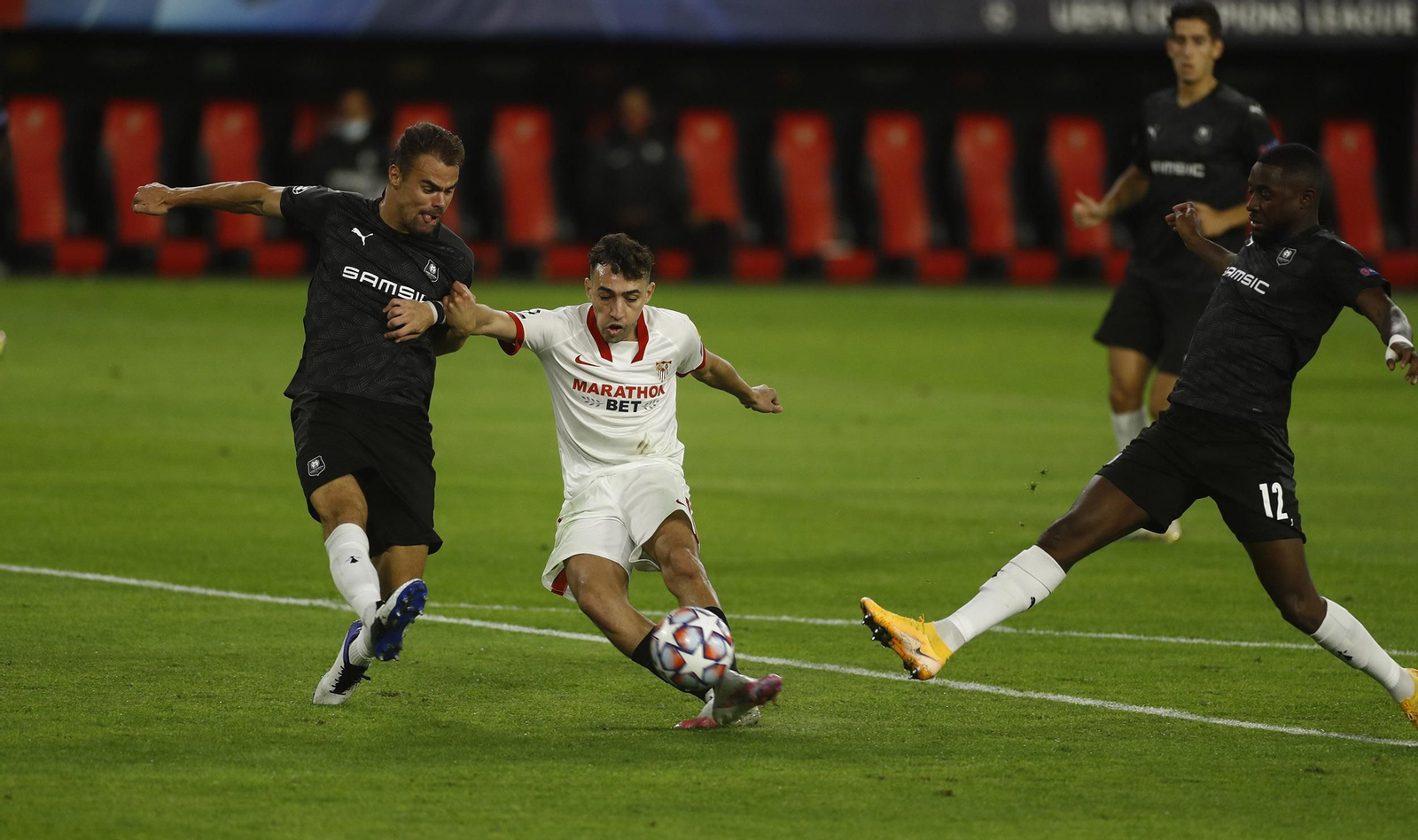 Las imágenes del Sevilla-Rennes