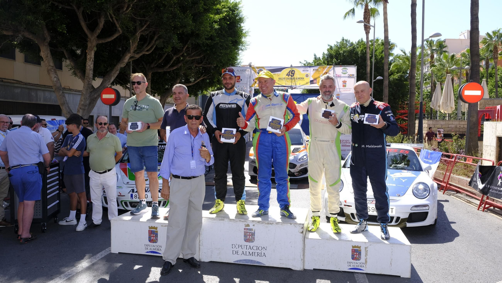 La entrega de premios del 49 Rallye Costa de Almería, en imágenes