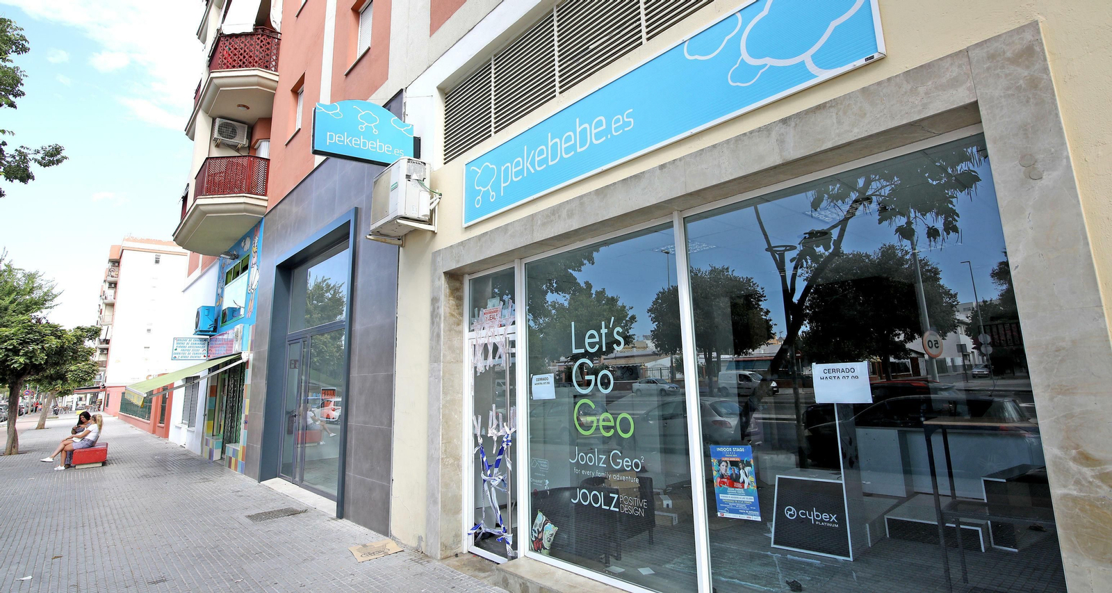 Imagen de la tienda, en la avenida de Arcos.