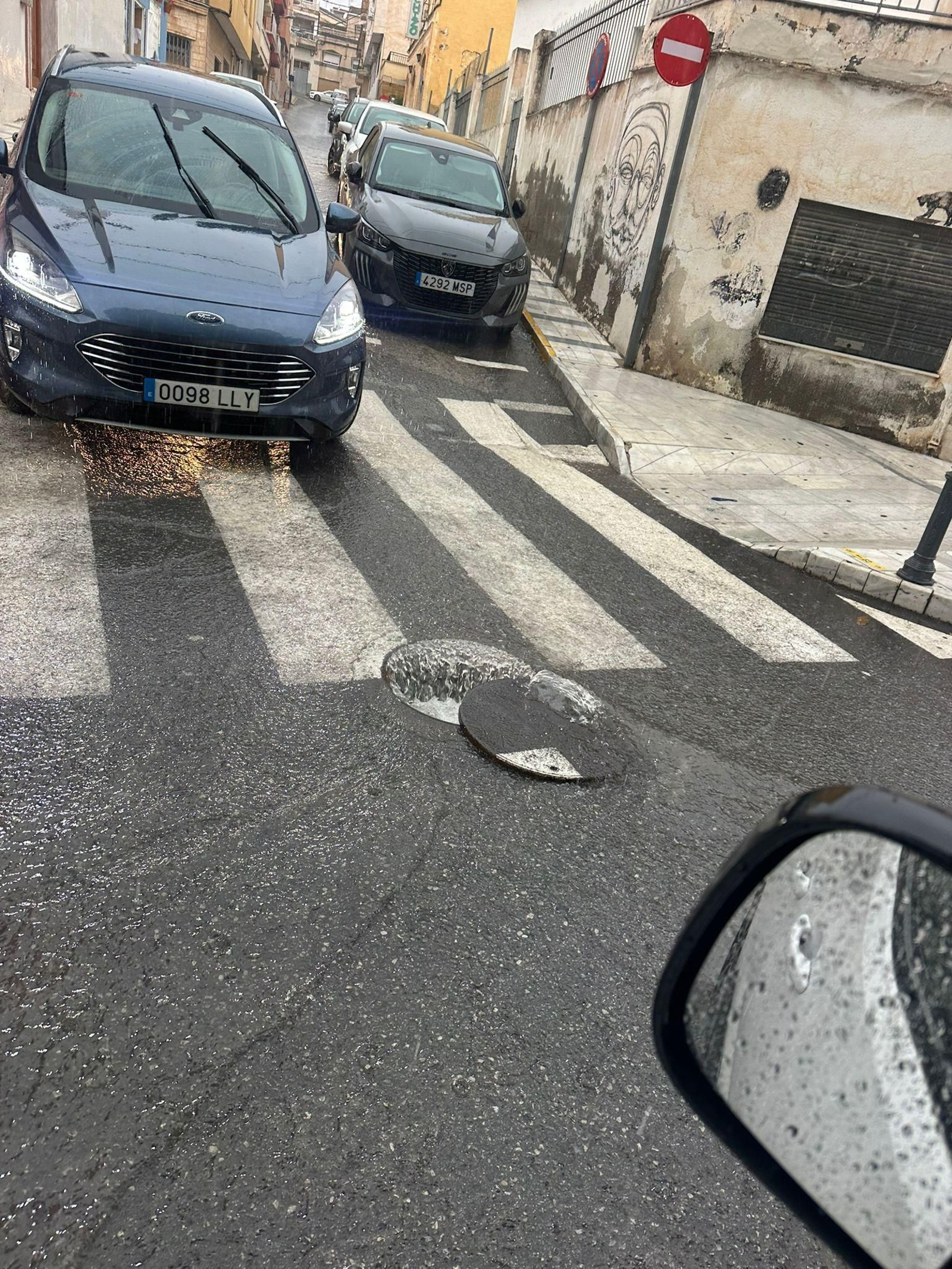 No solo lluvia, también granizo: así ha pasado la borrasca Emilia por el Almanzora y Los Vélez