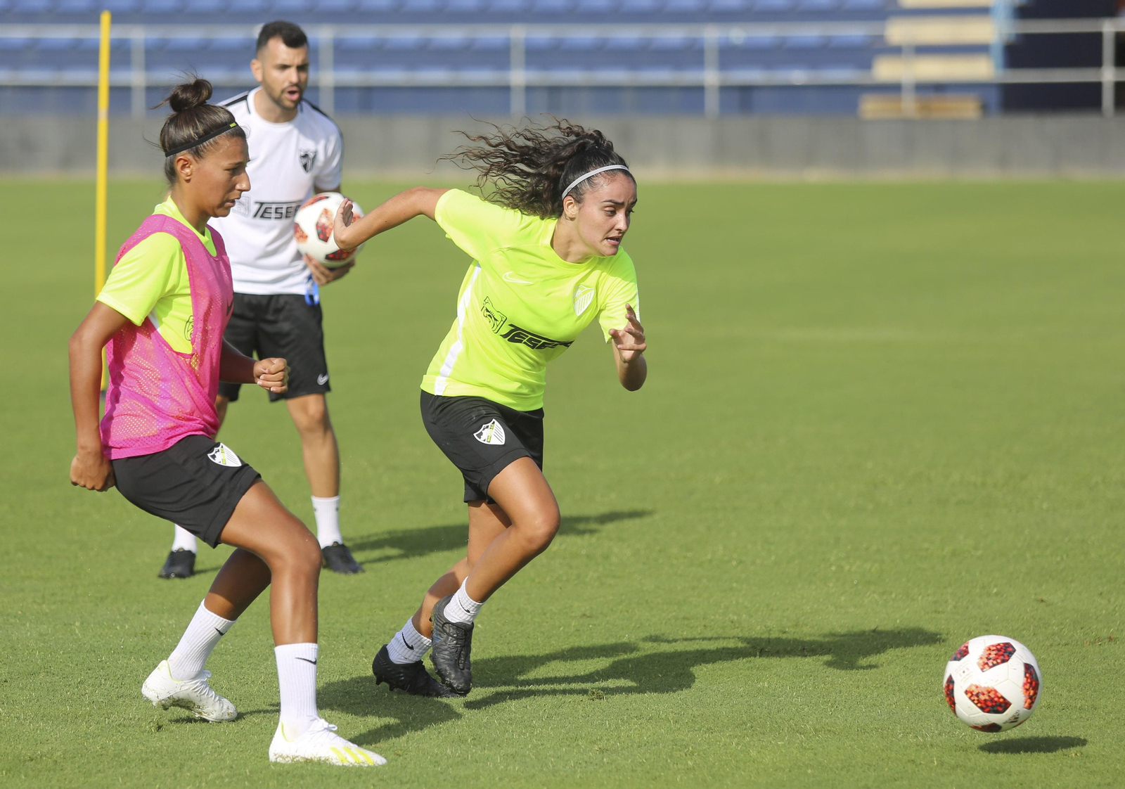Las fotos del primer entrenamiento de pretemporada del Málaga Femenino