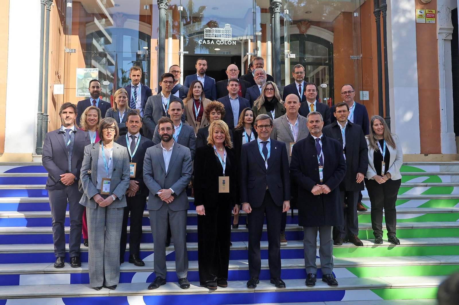 Imágenes de la inauguración del II Congreso Nacional de Hidrógeno Verde celebrado en Huelva